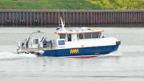 PLA Hydrography vessel Maplin in Gravesend