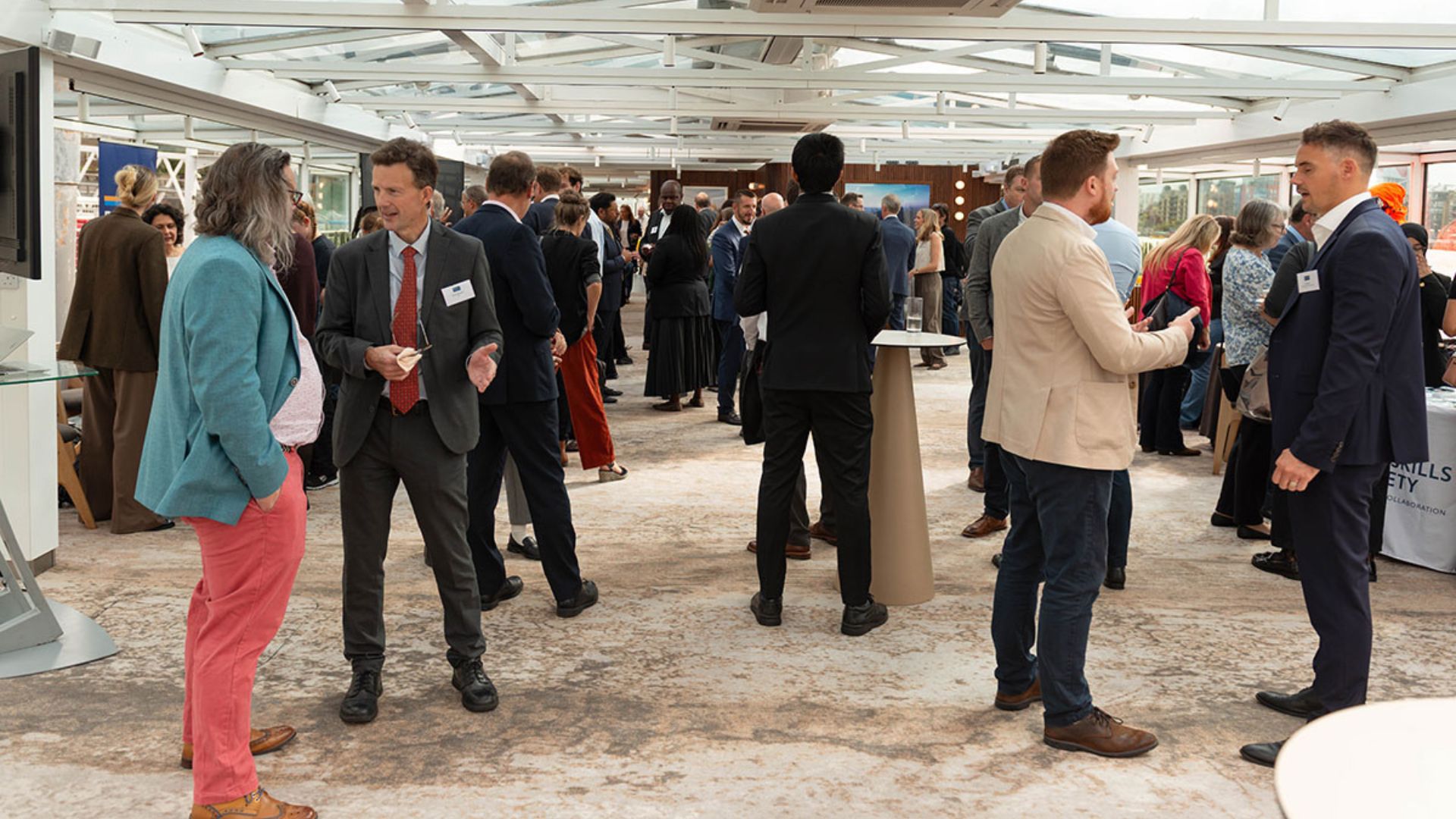 Delegates at the Sustainability and Innovation showcase