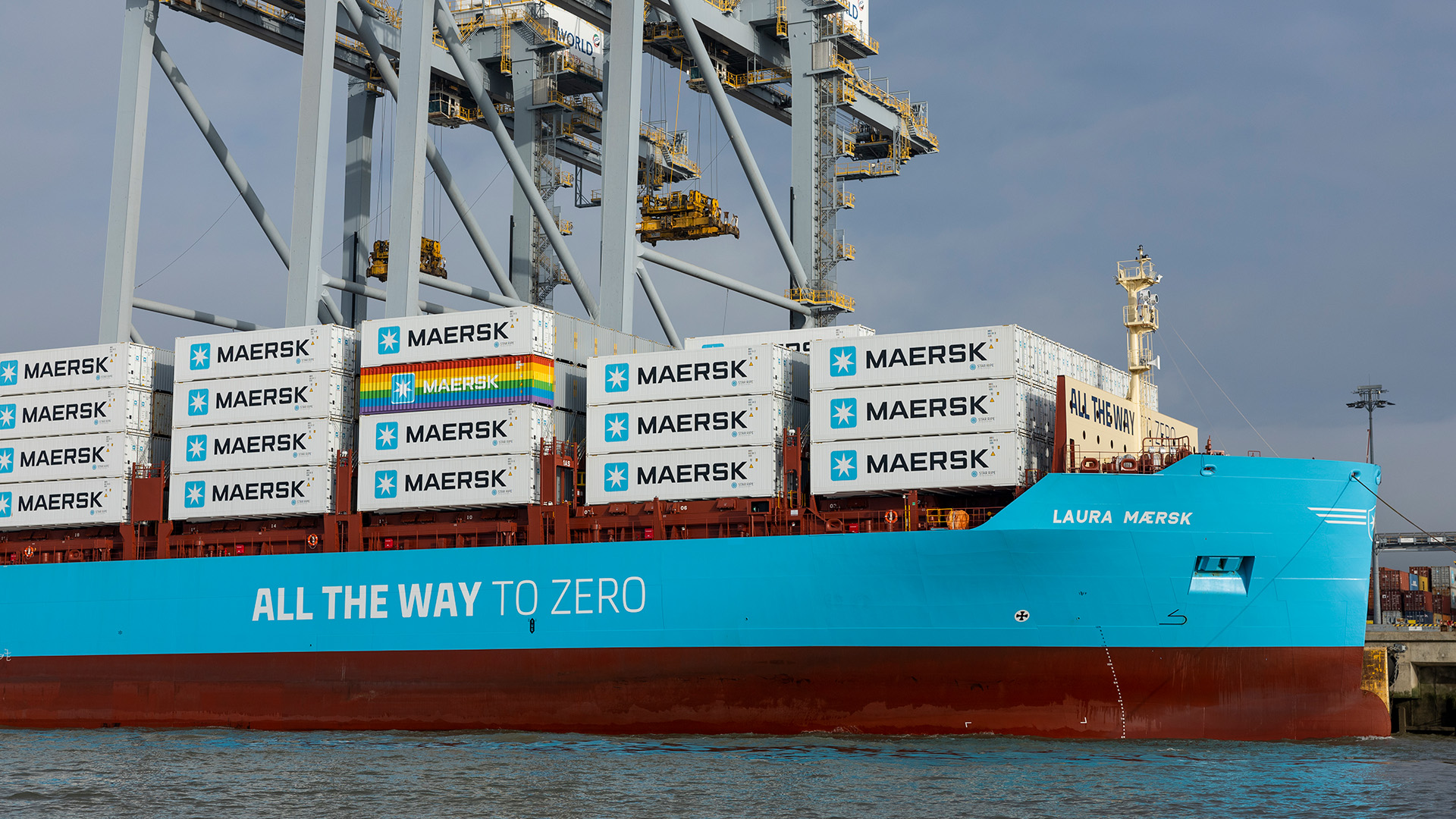 Laura Maersk at London Gateway