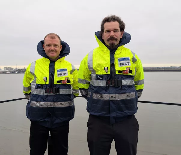 New Trainee Pilots October 2025 cohort with River Thames in background