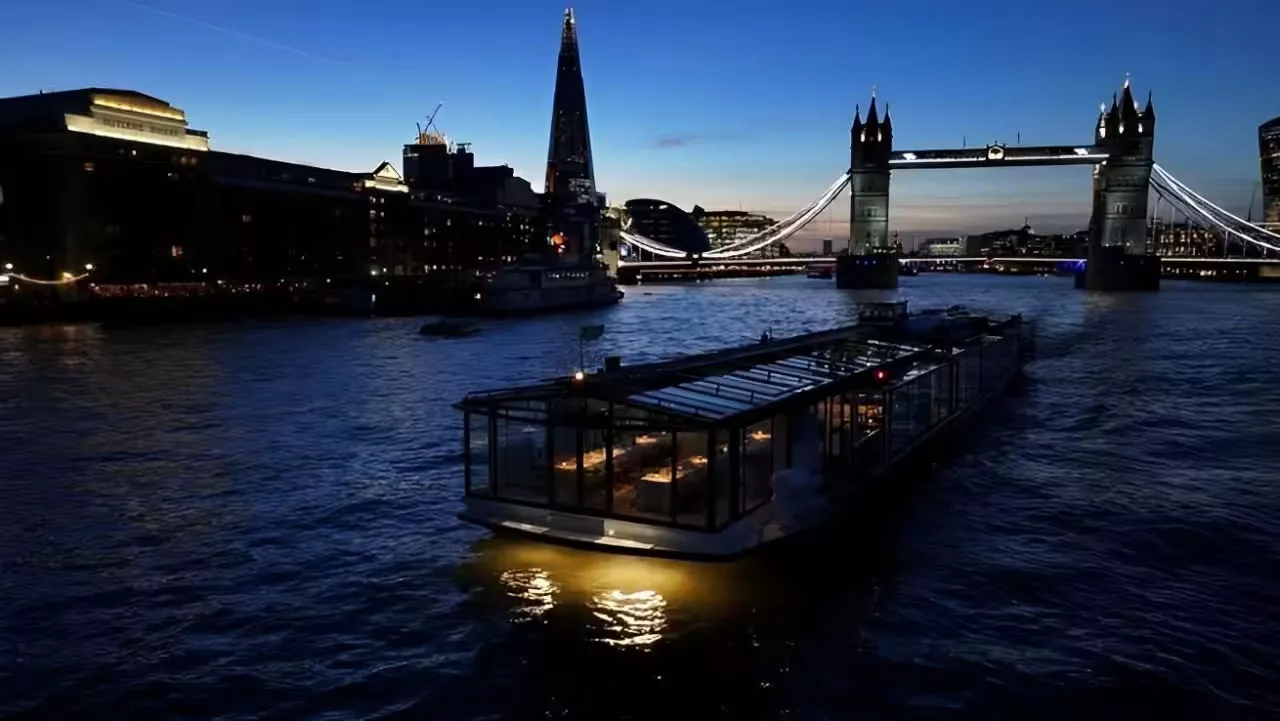 Vessel Driftwoods on the Thames with Tower Bridge in the background