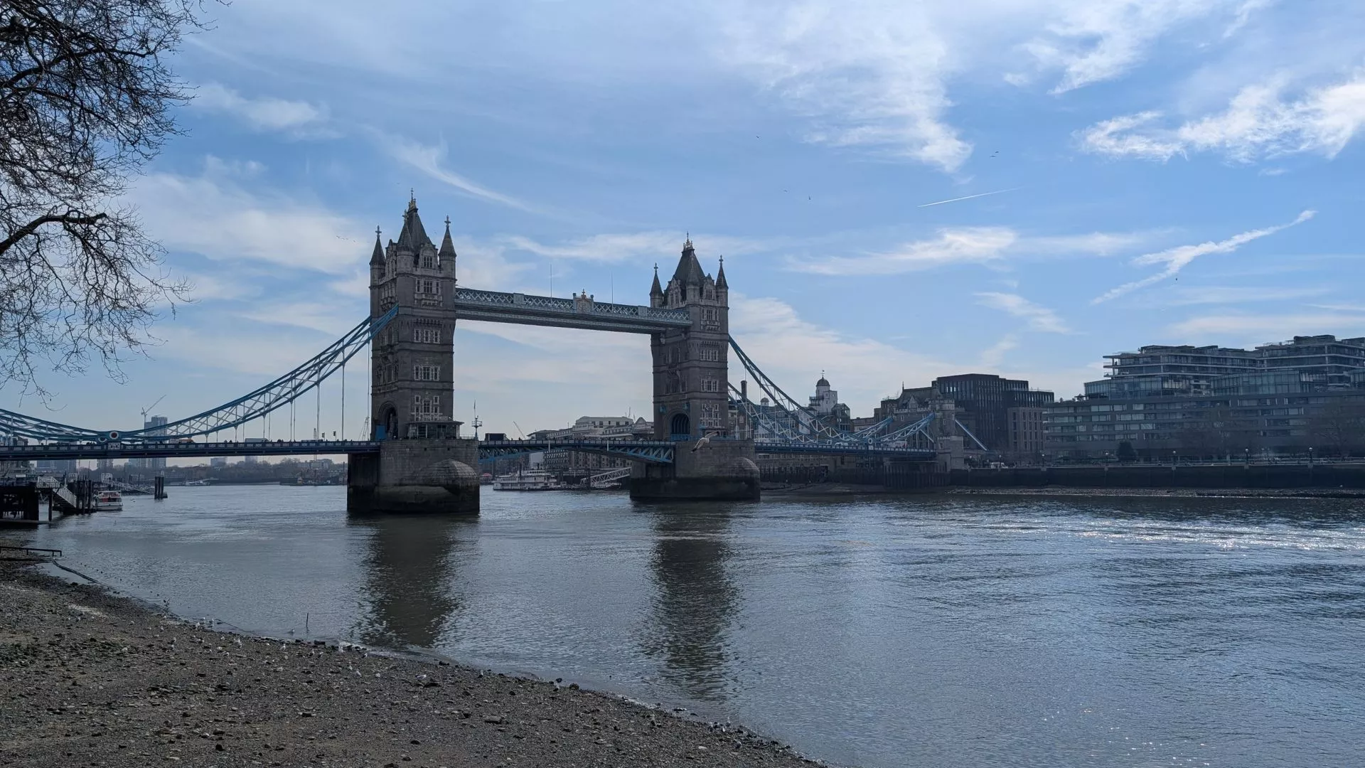 Tower Bridge on a sunny day