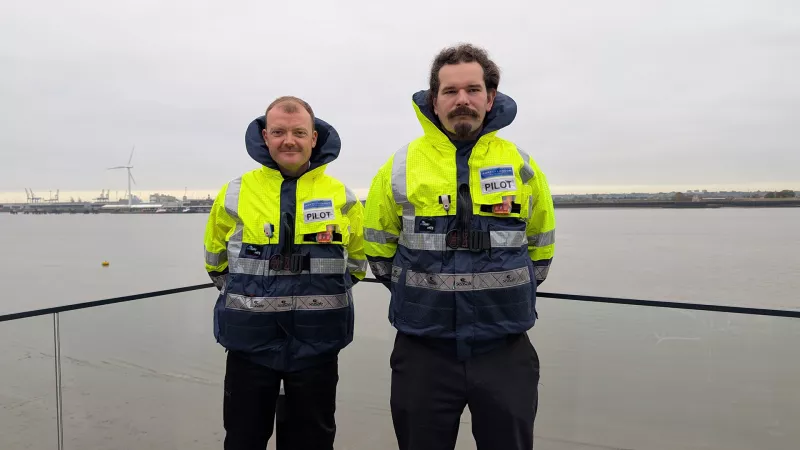 New Trainee Pilots October 2025 cohort with River Thames in background